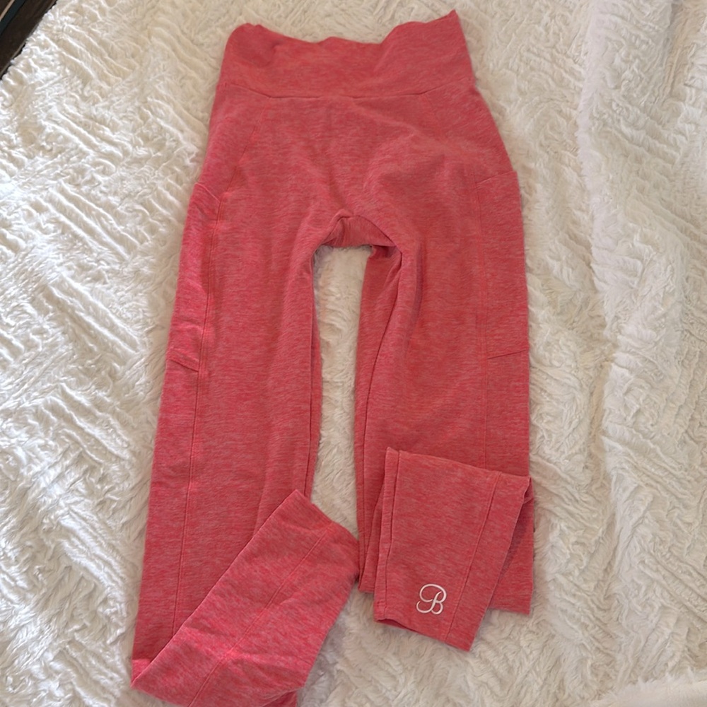 Bombshell Sportswear Pink High-Waisted Leggings